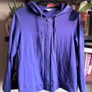 Purple Zip Hoodie